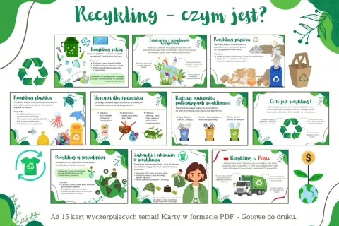 Papier z recyklingu to jeden z najłatwiejszych materiałów do przetworzenia, choć wymaga dużo wody. Z makulatury powstają zeszyty i opakowania.