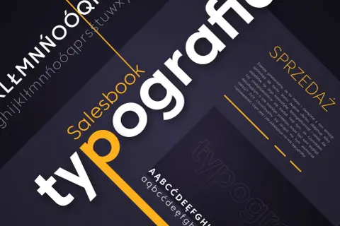 Typograf to artysta, który tworzy litery i układy tekstowe. Na tym obrazie widzimy przykłady typografii, litery i słowa, które tworzą kompozycję.
